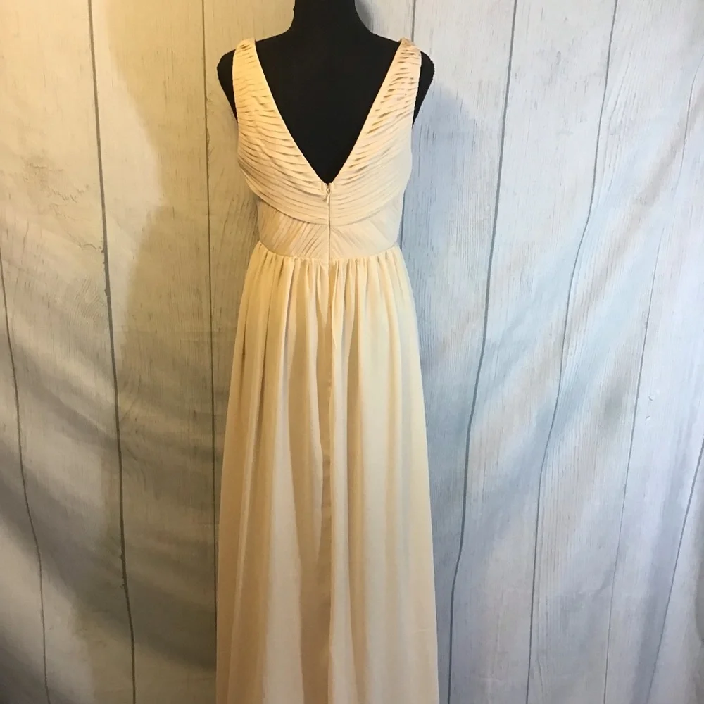 NEW BHLDN Anthropologie Corsa Chiffon Dress Size Small
